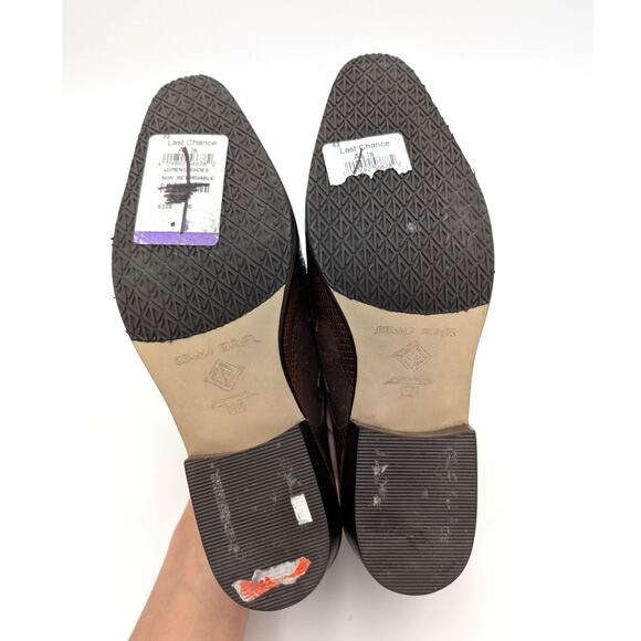 Donald Pliner Mindy Distressed Suede Western Mules Women's Size US6M EU37 - Picture 8 of 13